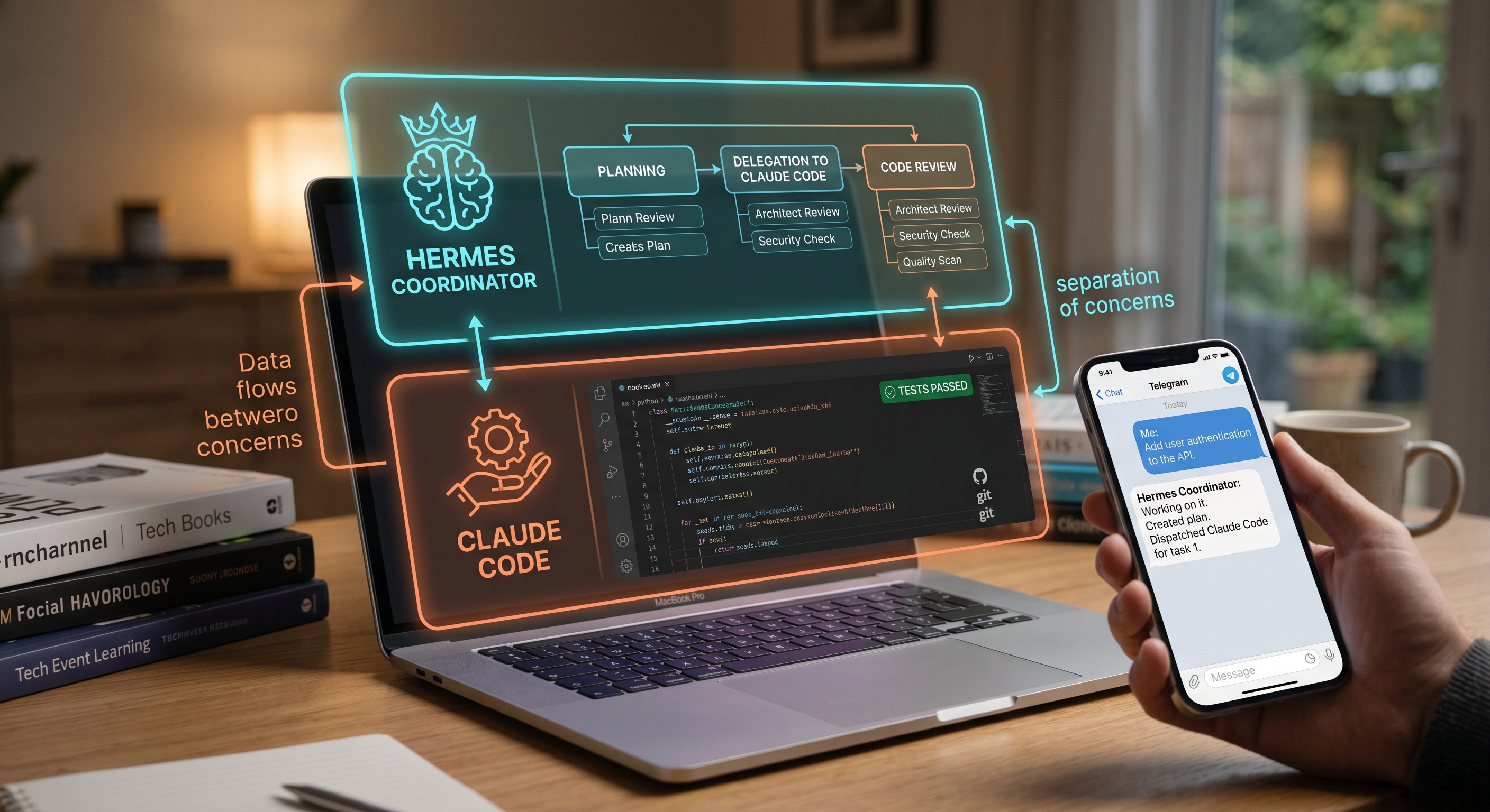 Always-On AI Coding Agent